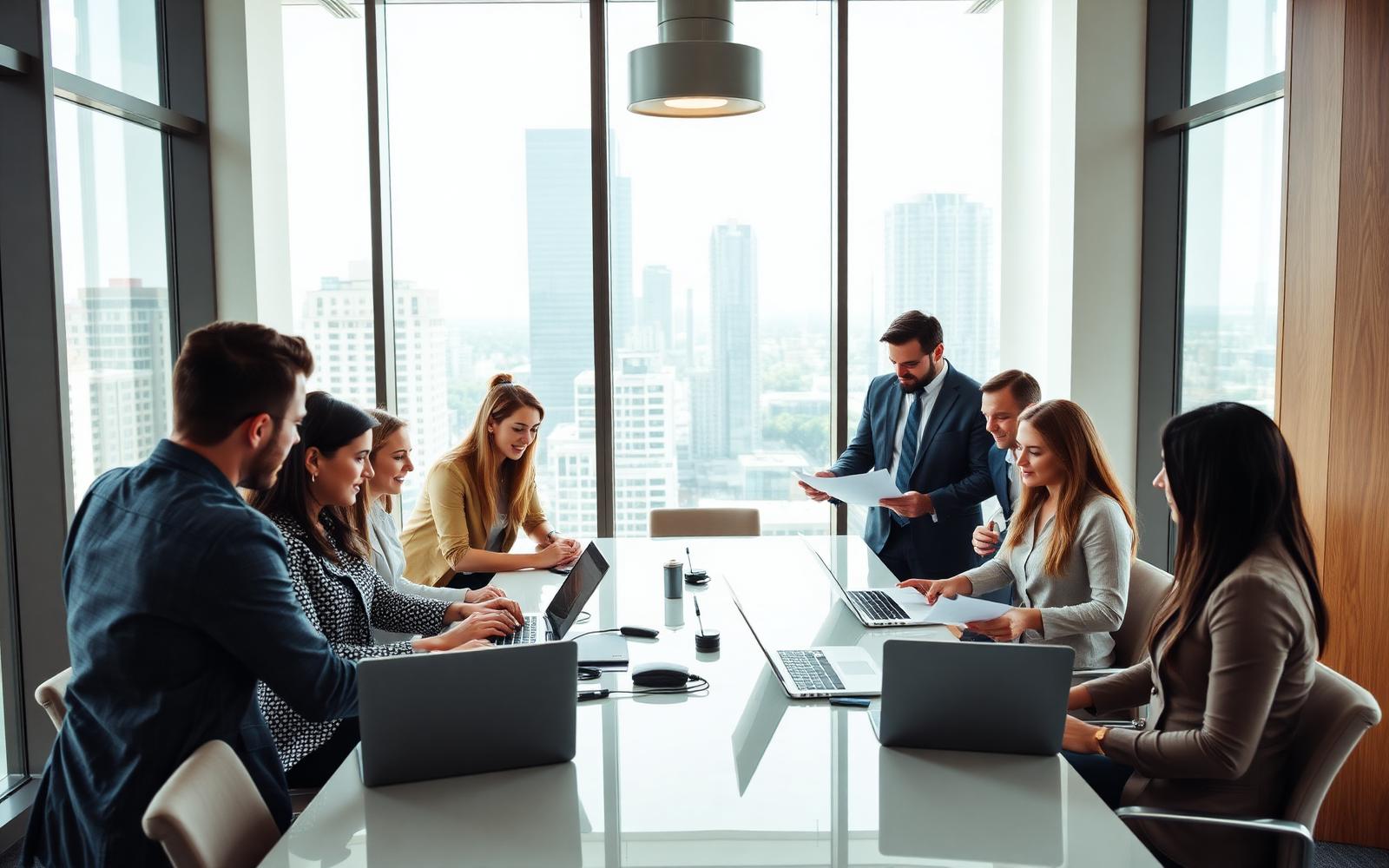 Real estate professionals collaborating at a Watson Powers session